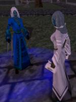 Tracelet and Blekkona waiting for Niadzen in PoK