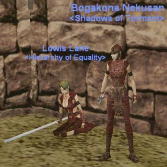 Lowis and Bogakona in Split Paw