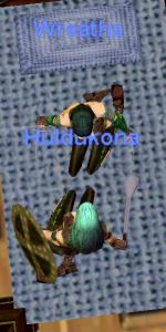 Huldukona and Wreatha in a private moment